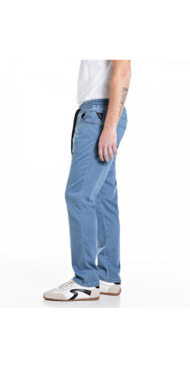 リラックステーパードLANNY Touch denim 詳細画像